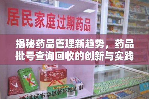 潮州揭秘药品管理新趋势，药品批号查询回收的创新与实践