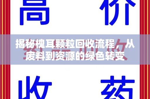 潮州揭秘槐耳颗粒回收流程，从废料到资源的绿色转变